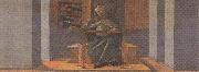 St Augustine in his Study Sandro Botticelli